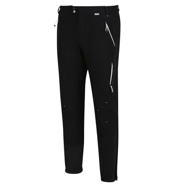 Regatta Mens Mountain Walking Trousers - Black/Black - 