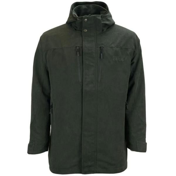 Game Men's Outlander Jacket in green - waterproof and windproof country jacket for men