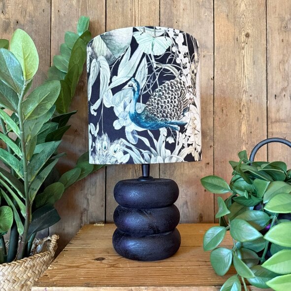 Love Frankie The Stack Table Lamp - Ebony