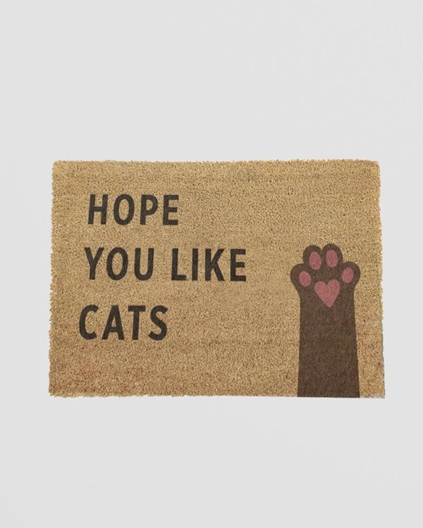 Hope You Like Cats Doormat (60 x 40cm)