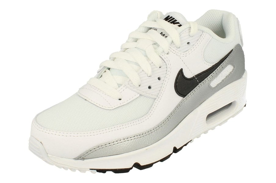 Nike Air Max 90 GS Cz5867  100 - White Black 100 - Photo 0