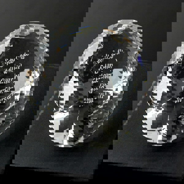 Personalised Memento Company Personalised Diamond Paperweight