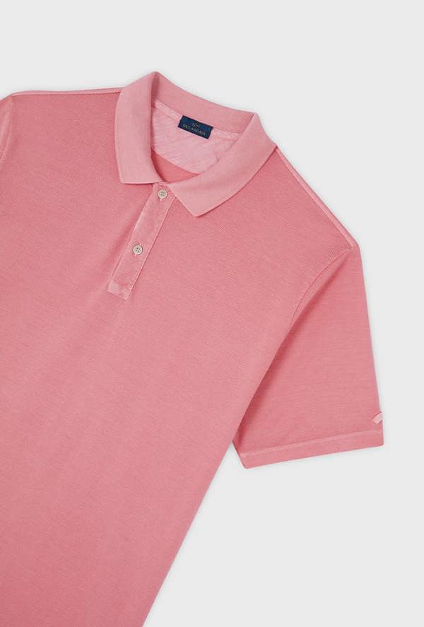 Paul & Shark Men's Garment-Dyed Cotton Pique Polo Shirt