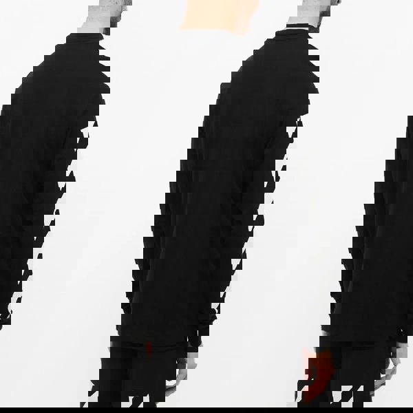 OFF-WHITE Diagonal Helvetica Long Sleeve T-Shirt Black/White - Supplied LuxuryOff-White