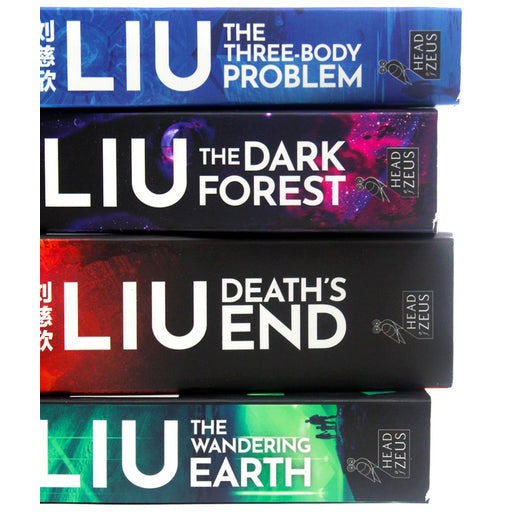 Cixin Liu Three Body Problem 4 Books Collection Set - The Three-body Problem The Dark Forest Death..