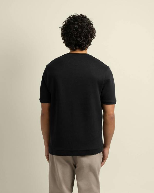 Larsson & Co Gaia - Ribbed Knit Heavy T-Shirt