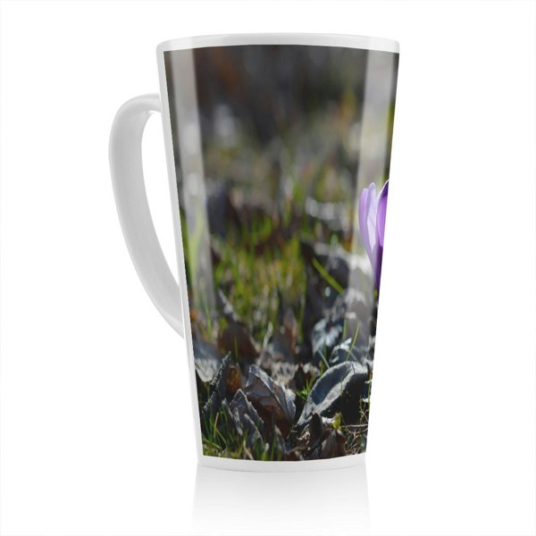 Benjamin Tate Design autumn flower bloom in nature Designer Latte Mug