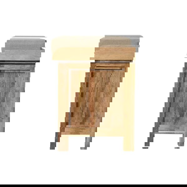Artisan Furniture Rattan Basket Linen Bench