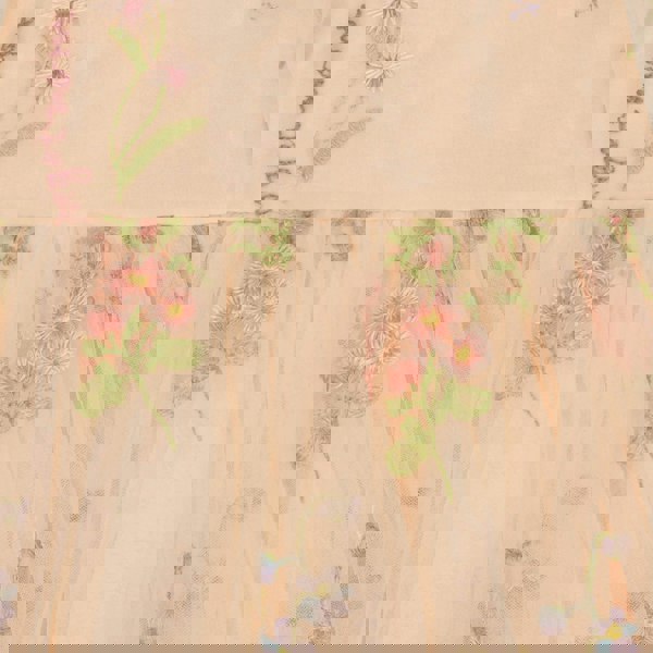 close up colour tulle