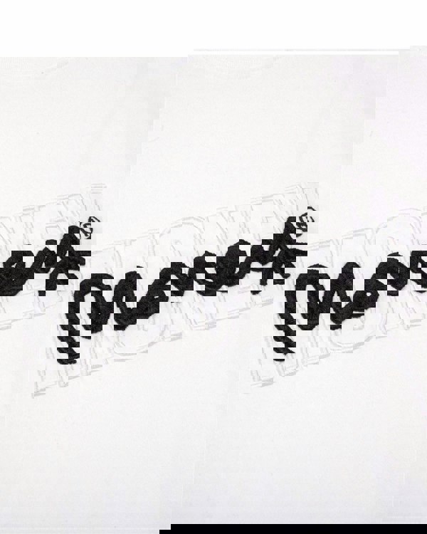 Money Stencil Chop Tee - White