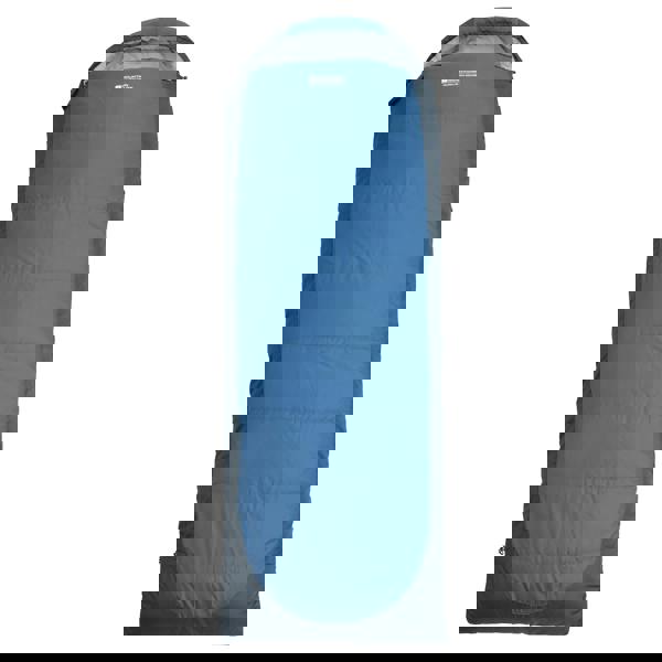 Mountain Warehouse Square Long Length Midseason Microlite 500 Sleeping Bag - Dark Blue - 