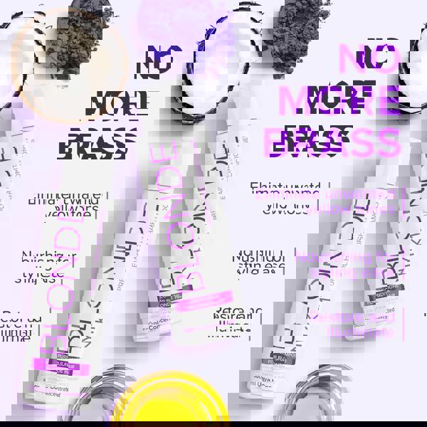 NYK1 Purple Shampoo & Conditioner For Blonde Hair Sulphate Free