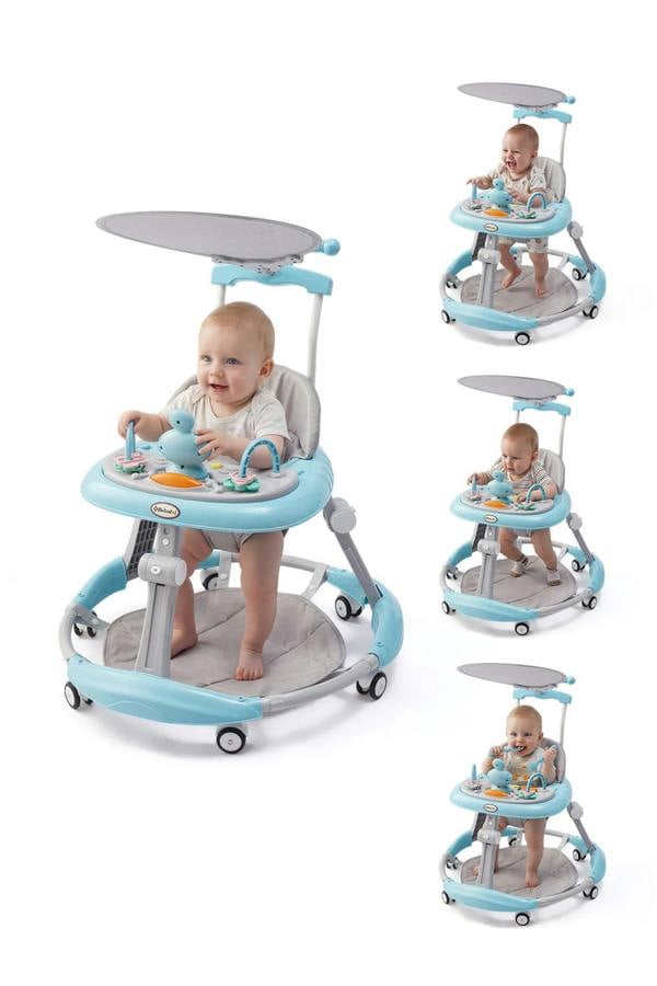 Living and Home Foldable & Adjustable Baby Walker