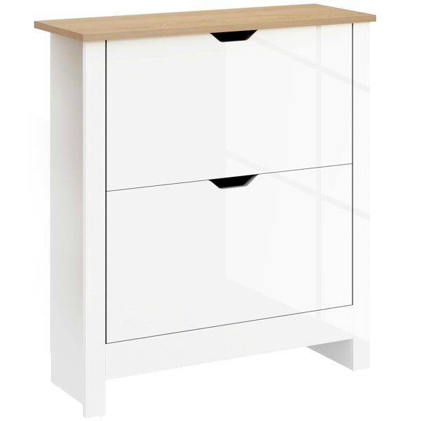 Flip-down Shoe Cabinet