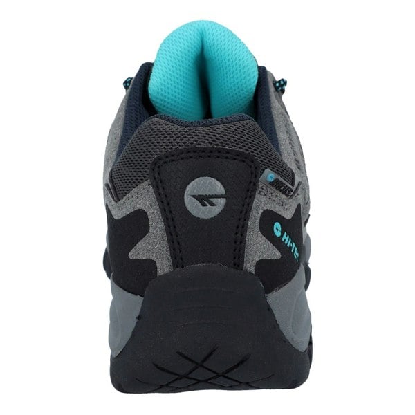 Hi-Tec Corzo Low PU Suede Women's Cool Grey/Navy Blue/Curacao Hiking Boots