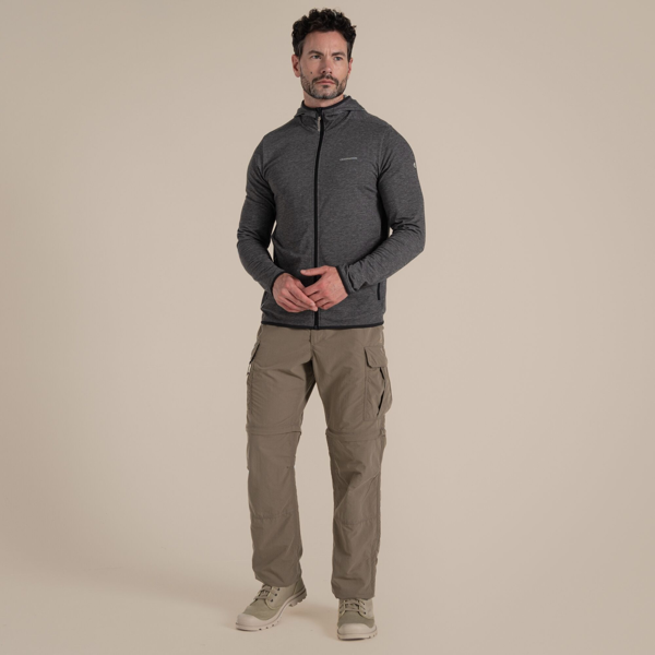 Craghoppers Mens NosiLife III Convertible Cargo Trousers - Pebble