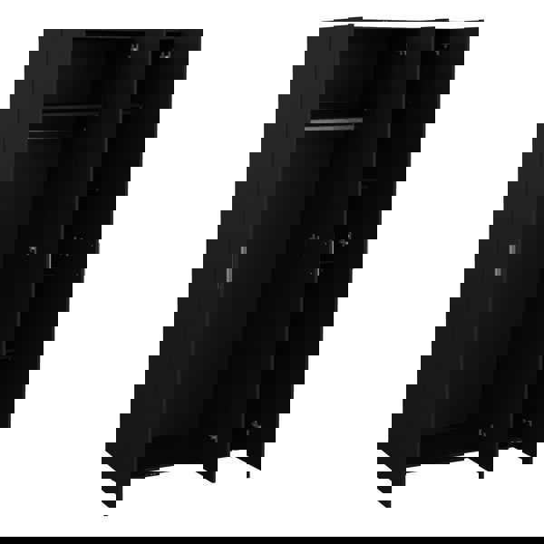 Furniture To Go Pepe Wardrobe with 3 doors in Black