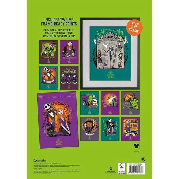Disney, Nightmare Before Christmas Collector's Edition A3 Calendar 2027, Wall Calendars, Month To View, Entertainment, Gift