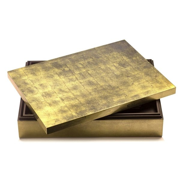 Grand Matbox Silver Leaf Gold - Posh Trading Company  - Interior furnishings london