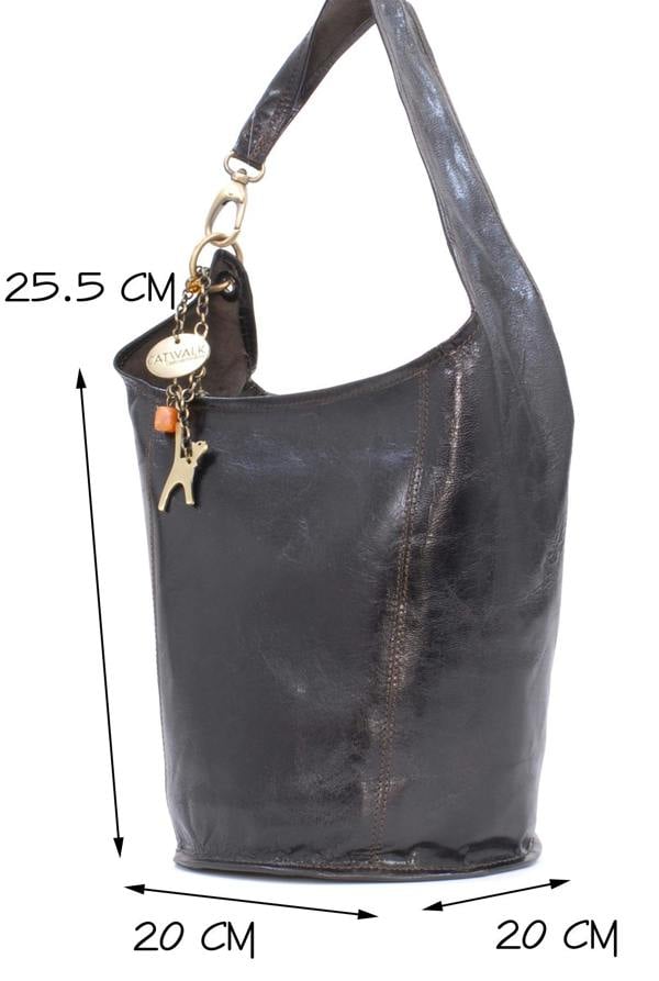 Catwalk Collection Handbags Glastonbury - Bucket Bag