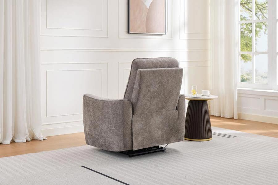 Edgwick Power Recliner Armchair - Stone