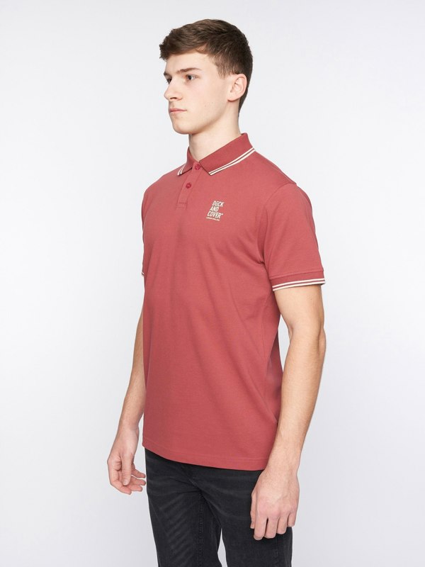 Duck and Cover Sameer Polo - Red