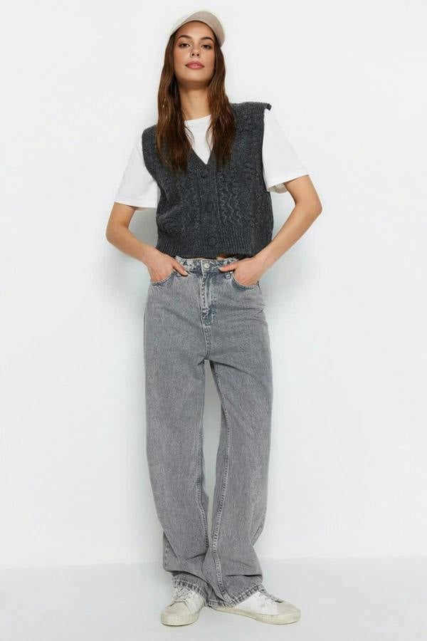 WOVCOR Soft Textured Knit Vest