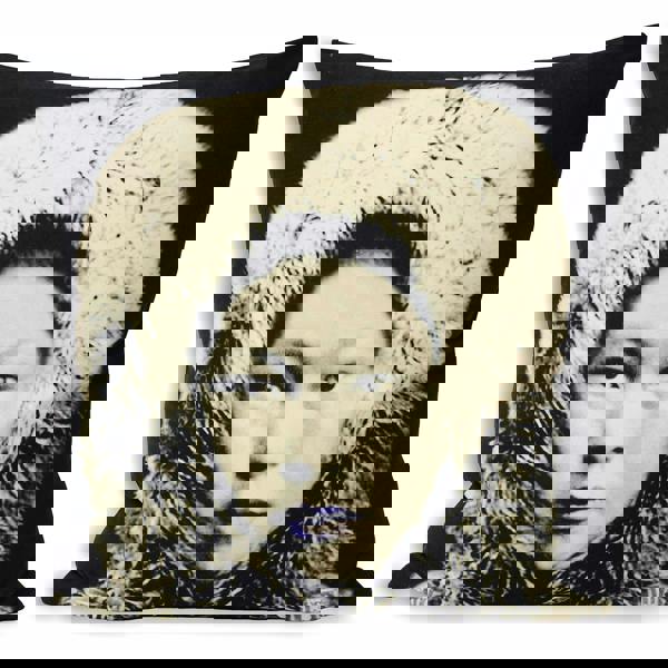 Riva Home Monochrome Eskimo Cushion Cover - Black/Grey