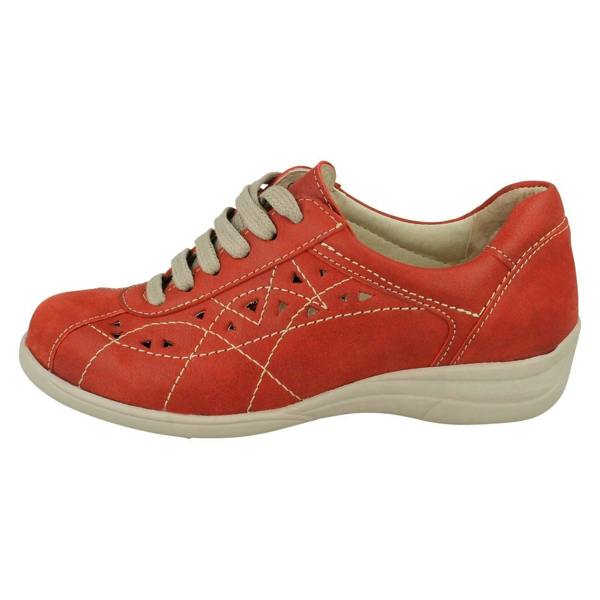 DB Shoes Ladies Easy B Lace Up Flat Casual Shoes Hornsea