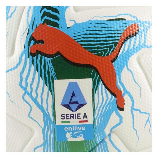 Puma Unisex Adult Orbita Serie A Football - White/Green - 