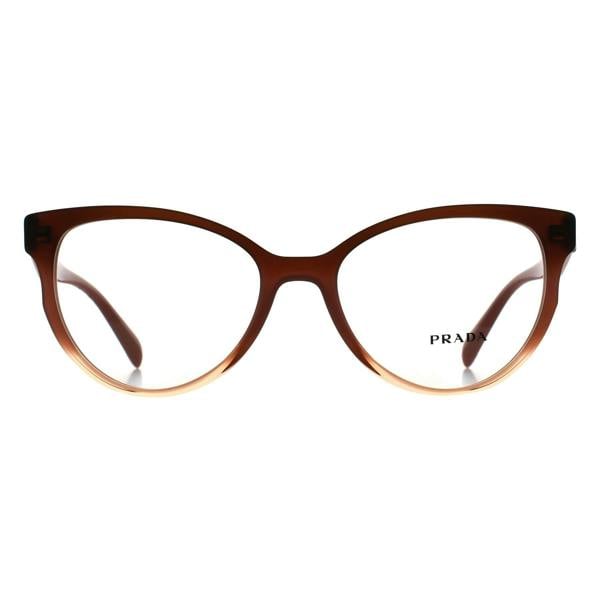 Prada Glasses Frames PR01UV VX51O1 Gradient Bordeaux Women
