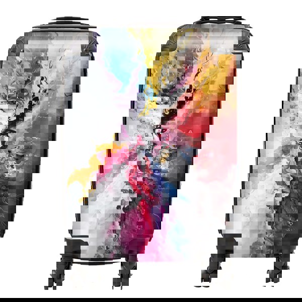 Warren Reed Explosive Colour Cascade Suitcase