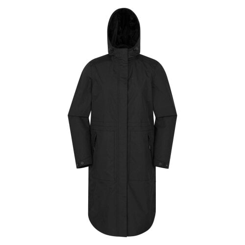 Mountain Warehouse Womens Hannah Extreme Waterproof Mac - Black