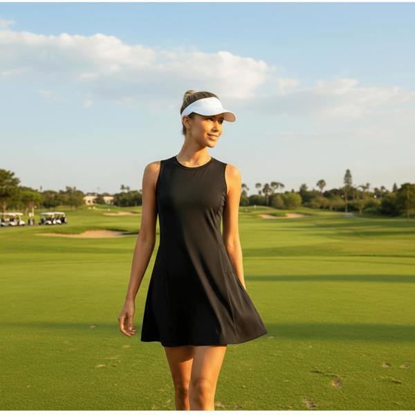 Anniou Women's Sleeveless Golf Dress