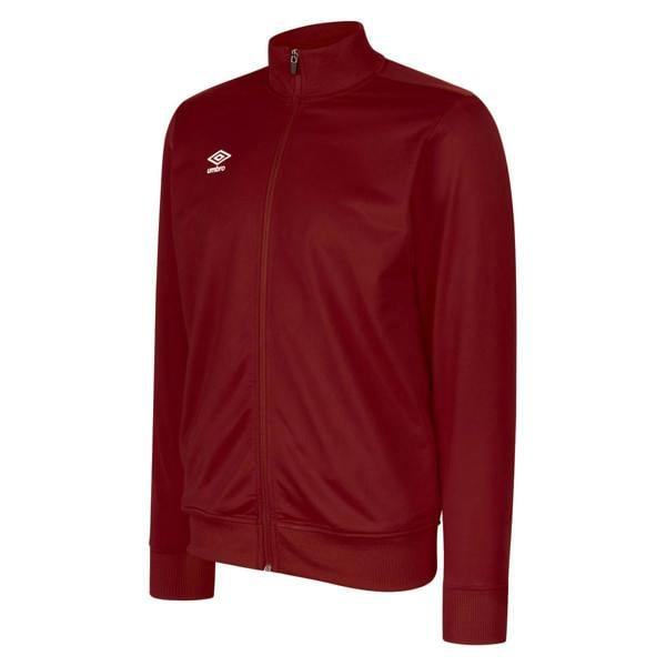 Umbro Mens Club Essential Jacket - New Claret