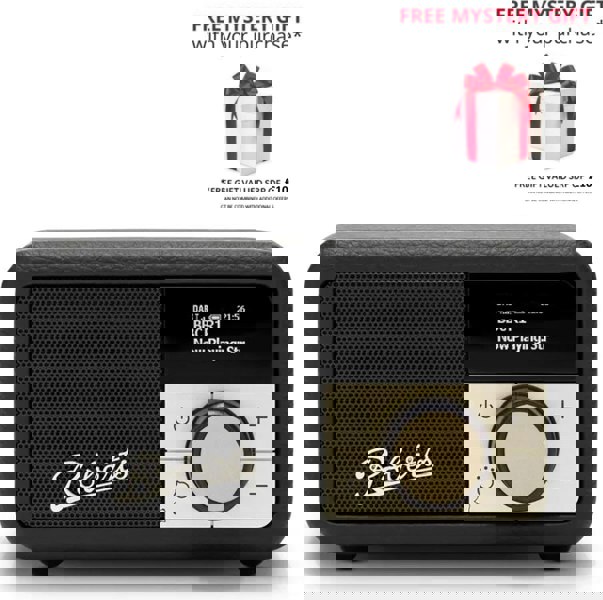 Roberts Revival Petite 2 DAB/DAB+/FM/BT Radio - Free Gift RRP £10