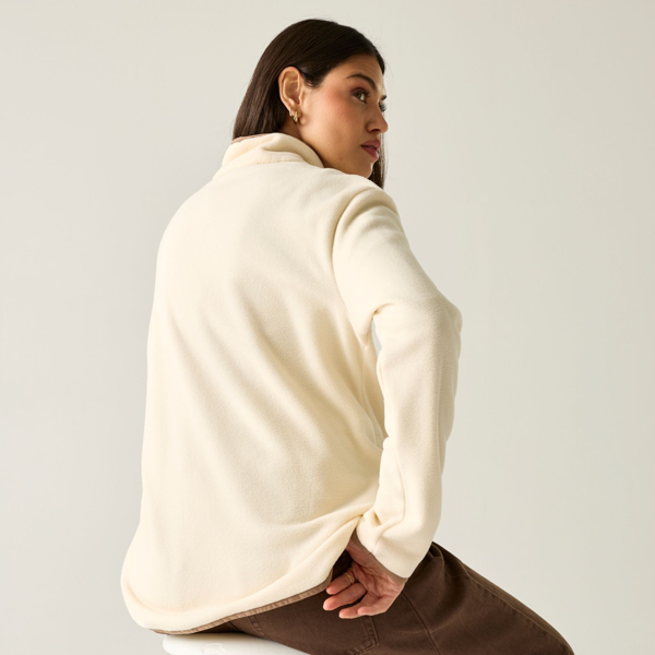 Regatta Womens Frankie Full Zip Fleece - Light Vanilla/Mocha
