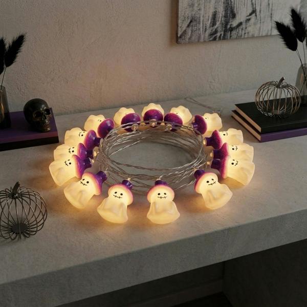 Garden Greatness 10 LED Ghostly Halloween String Lights