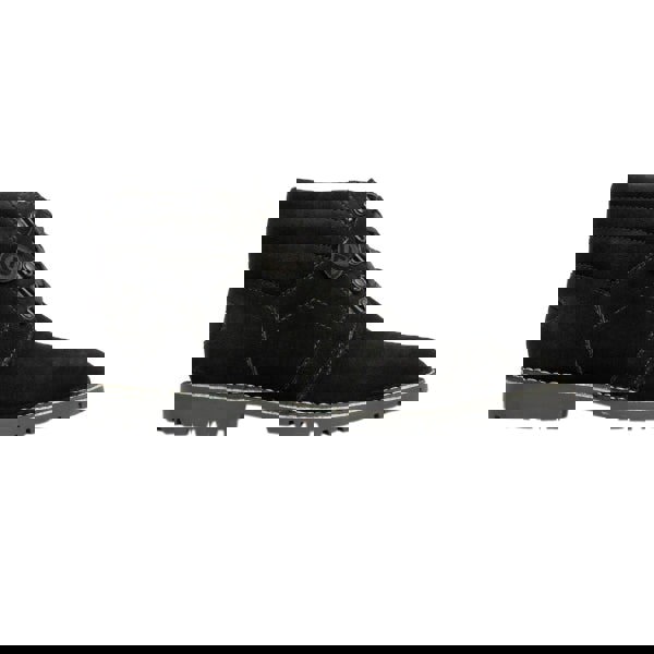 Popps TROOPER Mens Desert Boots Black