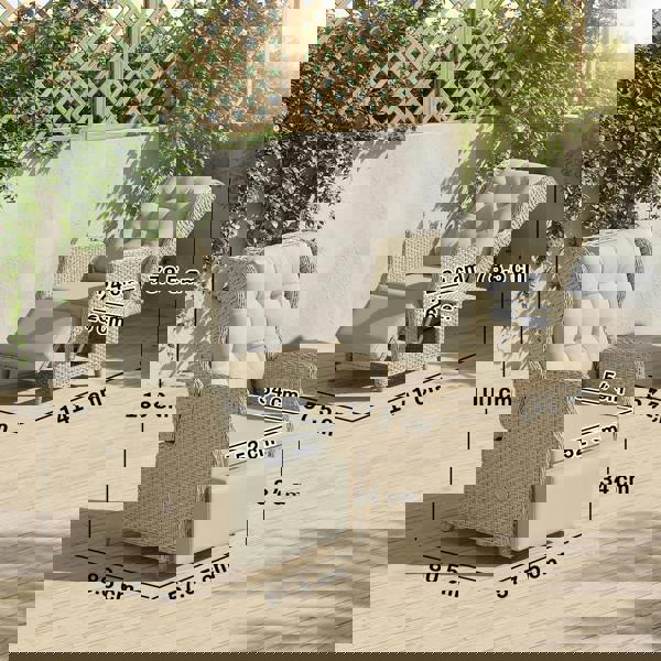 Rattan Recliner Chair