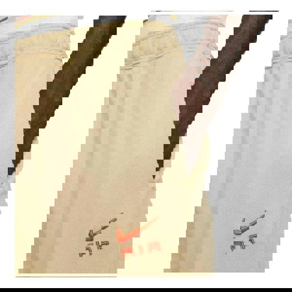 Nike Mens Air Plain Jogging Bottoms - Beige - 