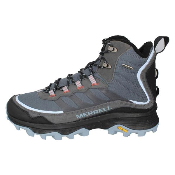 Merrell Mens Merrell Grip Vibram Sole Waterproof Ankle Boots Moab Speed Thermo Mid Wp