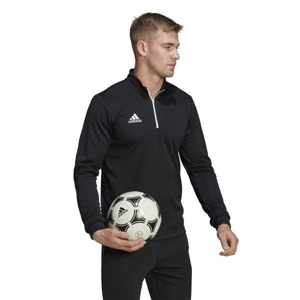 Adidas Mens Logo Polyester Track Top - Black - 
