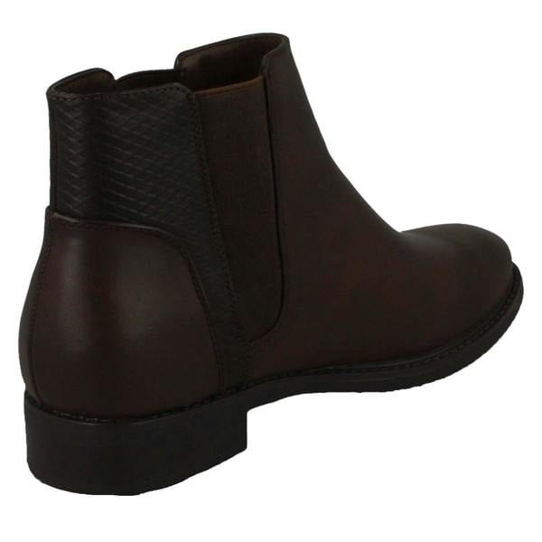 Spot On Ladies Spot On Flat Ankle Boots F51023