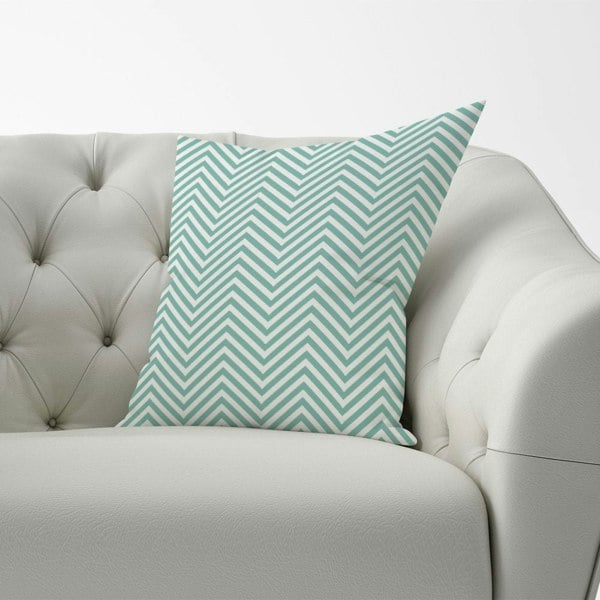 Warren Reed Geometric Chevron Pattern Cushions