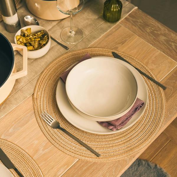 Cooks Professional Nordic Stoneware 16 piece Dinner Set | White