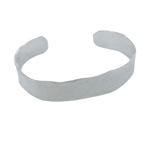 Narrow Textured Cuff Bracelet - Reeves & Reeves