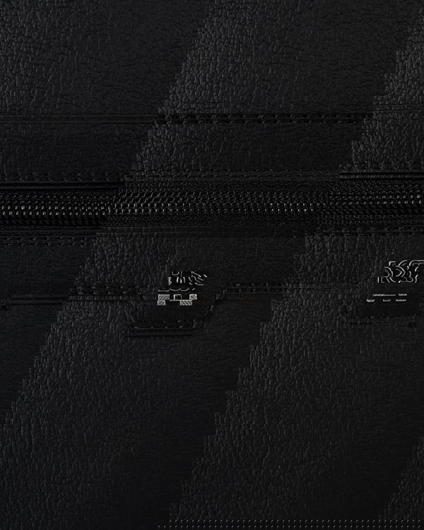 BOSS Orange Lewy Mens Faux Leather Backpack - Black 001