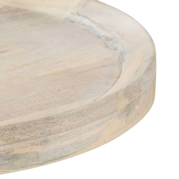 Berkfield Side Table �_�”�_60x75 cm Solid Mango Wood