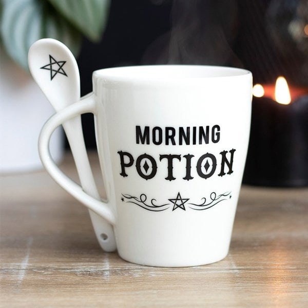 Serano Morning Potion Mug and Spoon Set